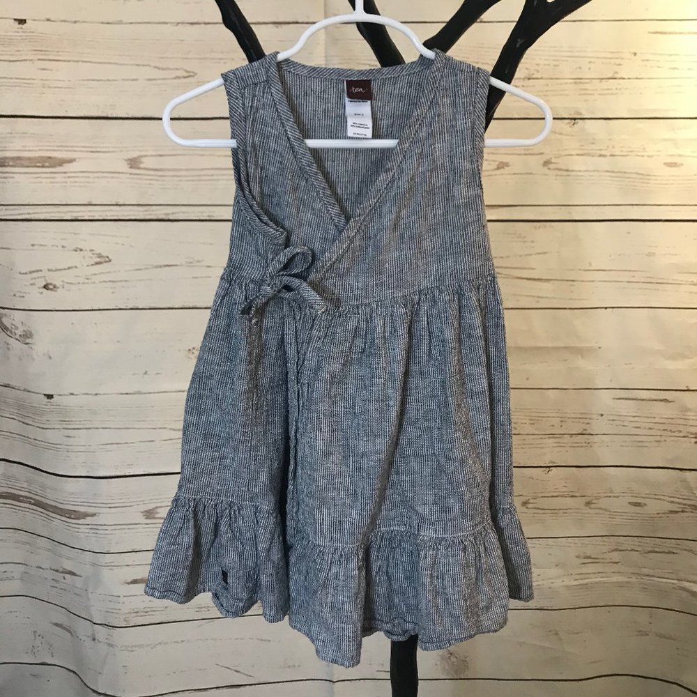 Tea Wrap Dress, Girls Size 2